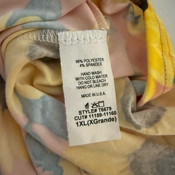 Blumin Sunflower Tank Top 1XL NWOT - Picture 3 of 5